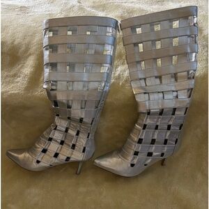 Women’s long boots with heels